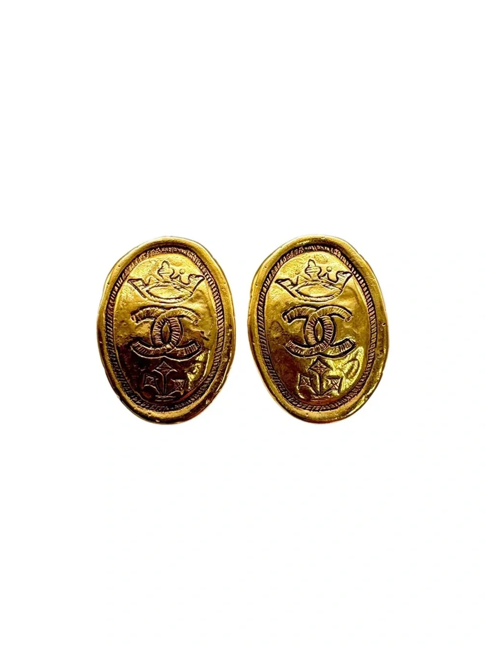 CHANEL these earrings